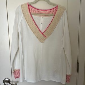 Anthropologie Daily Practice Pullover